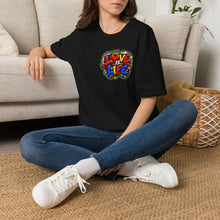 Load image into Gallery viewer, Love Is Life Graphic T-Shirt — Colorful Street Art Heart Tee
